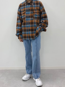 「Adoonplain」｜Adoon plainさん（メンズ・171cm）の秋コーディネート