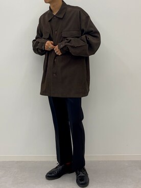 「Adoonplain」｜Adoon plainさん（メンズ・171cm）の冬コーディネート