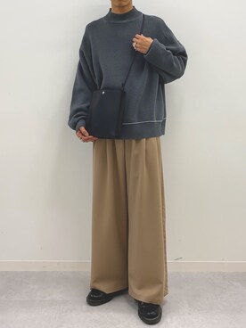 「Adoonplain」｜Adoon plainさん（メンズ・171cm）の冬コーディネート