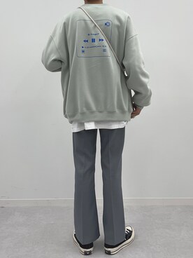 「Adoonplain」｜Adoon plainさん（メンズ・171cm）の冬コーディネート