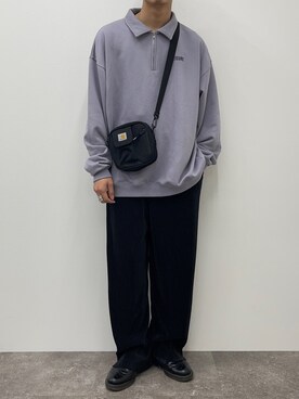 「Adoonplain」｜Adoon plainさん（メンズ・171cm）の冬コーディネート