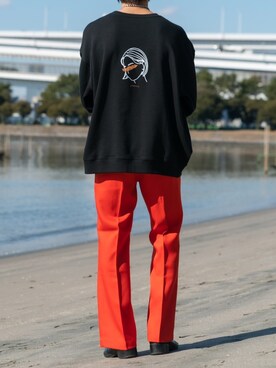 「Adoonplain」｜Adoon plainさん（メンズ・171cm）の冬コーディネート