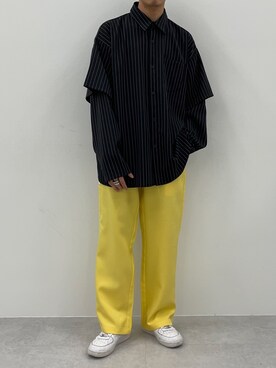 「Adoonplain」｜Adoon plainさん（メンズ・171cm）の冬コーディネート