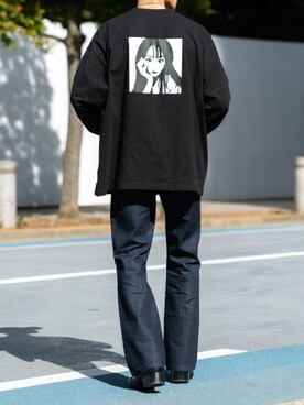 「Adoonplain」｜Adoon plainさん（メンズ・171cm）の冬コーディネート