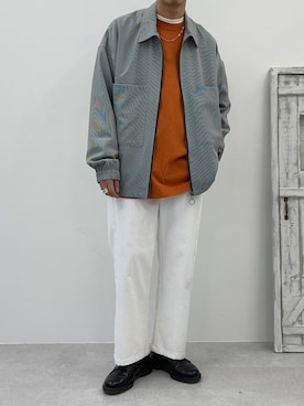 「Adoonplain」｜Adoon plainさん（メンズ・171cm）の冬コーディネート