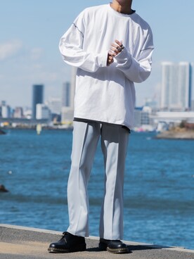 「Adoonplain」｜Adoon plainさん（メンズ・171cm）の冬コーディネート