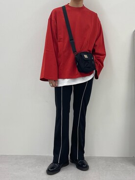 「Adoonplain」｜Adoon plainさん（メンズ・171cm）の春コーディネート