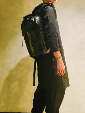 「OURET（オーレット）のアイテム（Tシャツ/カットソー）」を使った、yk@さん（メンズ・178cm）の夏コーディネート