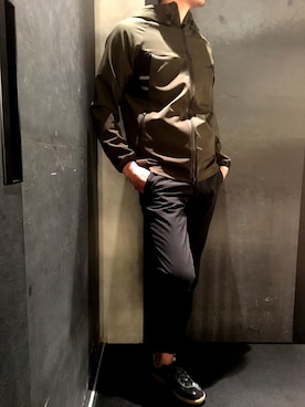 「TATRAS（タトラス）のアイテム（ナイロンジャケット）」を使った、yk@さん（メンズ・178cm）の夏コーディネート