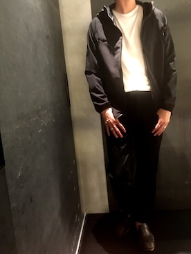 「TATRAS（タトラス）のアイテム（ナイロンジャケット）」を使った、yk@さん（メンズ・178cm）の夏コーディネート