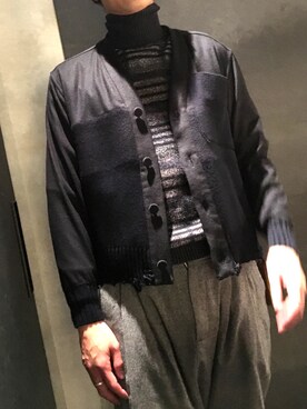 「MAISON FLANEUR（メゾンフラネウール）のアイテム」を使った、y@さん（メンズ・178cm）の秋コーディネート