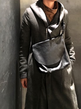 「OURET（オーレット）のアイテム（バッグ）」を使った、yk@さん（メンズ・178cm）の秋コーディネート