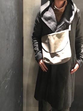 「OURET（オーレット）のアイテム（バッグ）」を使った、yk@さん（メンズ・178cm）の秋コーディネート