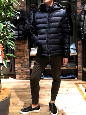 「Peuterey（ピューテリー）のアイテム」を使った、y@さん（メンズ・178cm）の秋コーディネート