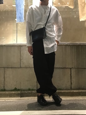 「GUIDI（グイディ）のアイテム」を使った、yk@さん（メンズ・178cm）の春コーディネート