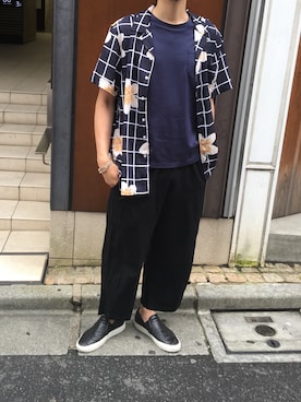 yk@さん(メンズ・178cm)の夏コーディネート