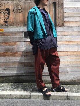 y@さん（メンズ・178cm）の夏コーディネート