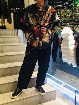 「OURET（オーレット）のアイテム（パンツ）」を使った、yk@さん（メンズ・178cm）の夏コーディネート
