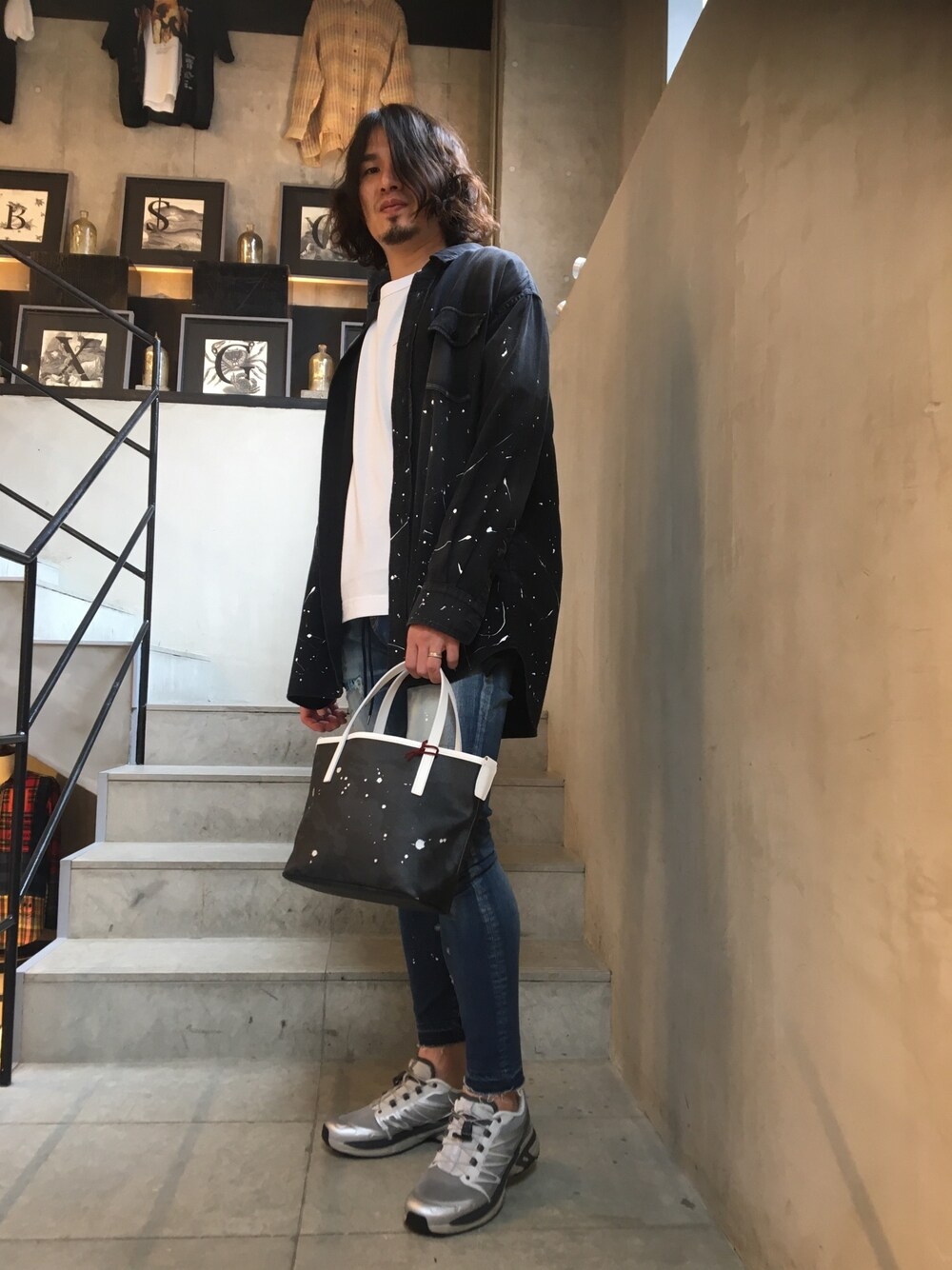 MINEDENIM（マインデニム）の「MINEDENIM : SPL Paint Big SH