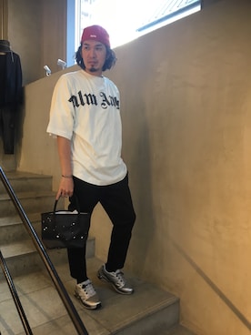 「B'2nd（ビーセカンド）のアイテム（バッグ）」を使った、yk@さん（メンズ・178cm）の夏コーディネート