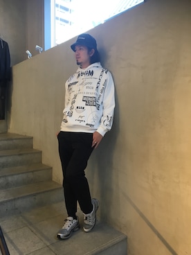 「MSGM（エムエスジーエム）のアイテム」を使った、yk@さん（メンズ・178cm）の夏コーディネート