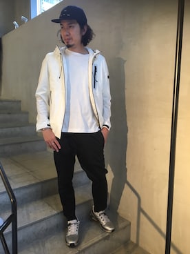 「TATRAS（タトラス）のアイテム（ブルゾン）」を使った、yk@さん（メンズ・178cm）の夏コーディネート