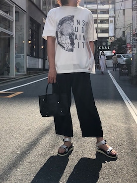 「B'2nd（ビーセカンド）のアイテム（バッグ）」を使った、yk@さん（メンズ・178cm）の春コーディネート