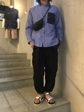 y@さん（メンズ・178cm）の夏コーディネート