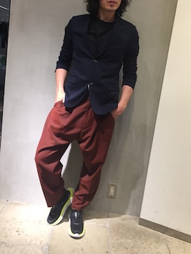 「SOLIDO（ソリード）のアイテム（ジャケット/アウター）」を使った、yk@さん（メンズ・178cm）の夏コーディネート
