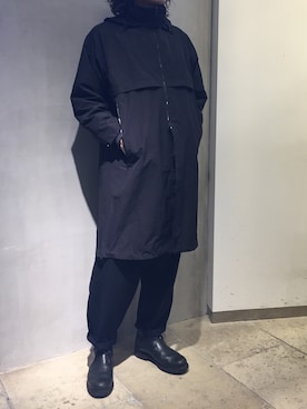 「OURET（オーレット）のアイテム（モッズコート）」を使った、yk@さん（メンズ・178cm）の夏コーディネート