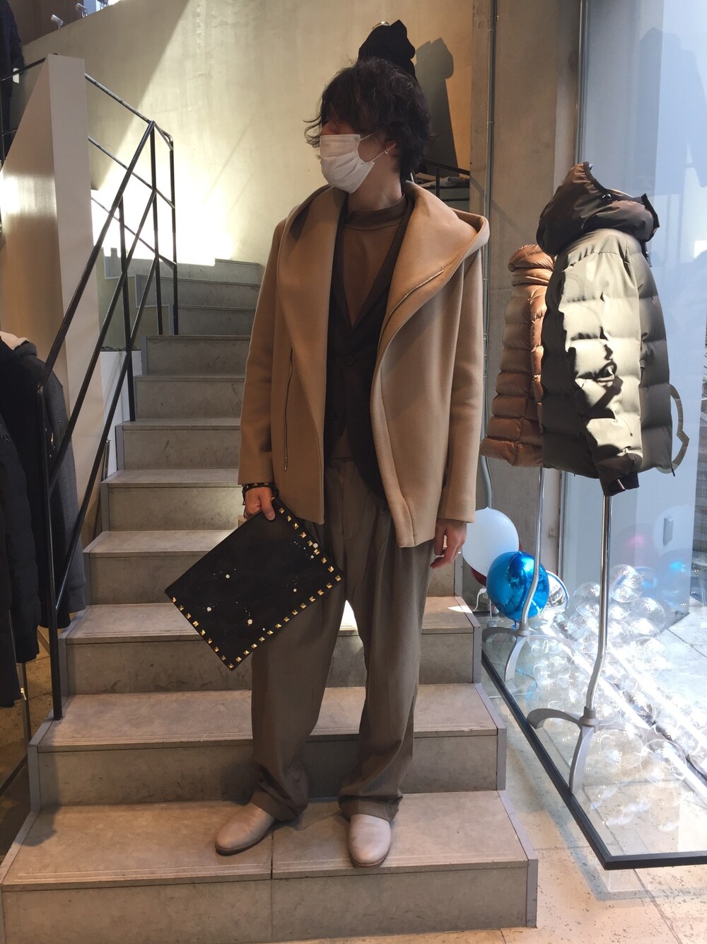 junhashimoto（ジュンハシモト）別注 SHORT WRAP COAT/ショート