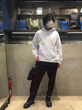 「MSGM（エムエスジーエム）のアイテム」を使った、yk@さん（メンズ・178cm）の秋コーディネート
