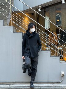 junhashimoto BOA SHORT WRAP カモフリースラップコート ジュンハシモトC11 BOA SHORT WRAP カモフリースラップコート