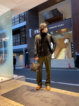 「B'2nd（ビーセカンド）のアイテム（PC・スマホグッズ/家電）」を使った、yk@さん（メンズ・178cm）の冬コーディネート