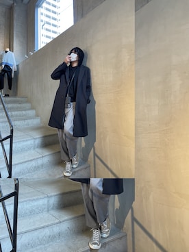 「B'2nd（ビーセカンド）のアイテム（PC・スマホグッズ/家電）」を使った、yk@さん（メンズ・178cm）の冬コーディネート