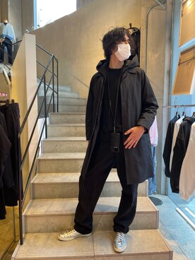 「B'2nd（ビーセカンド）のアイテム（PC・スマホグッズ/家電）」を使った、yk@さん（メンズ・178cm）の冬コーディネート