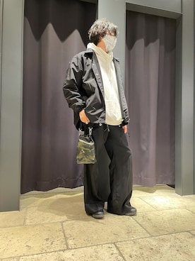 「LIBERE（リベーレ）のアイテム」を使った、yk@さん（メンズ・178cm）の春コーディネート