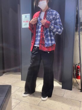 「Stepney Workers Club（ステファニーワーカーズクラブ）のアイテム」を使った、yk@さん（メンズ・178cm）の春コーディネート