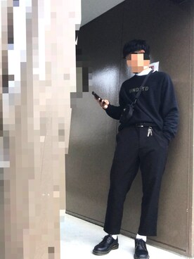 「UNDEFEATED （アンディフィーテッド）のアイテム（スウェット）」を使った、kila坊さん（メンズ・175cm）の秋コーディネート