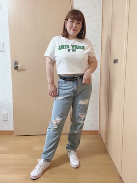 「shein」｜Mayuさん（レディース・152cm）の春コーディネート