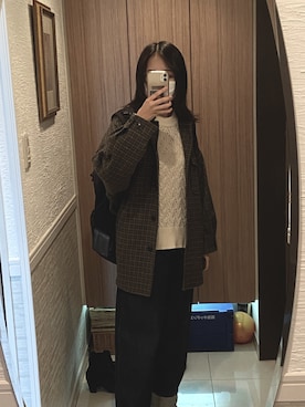 あんこさん（レディース・161cm）の秋コーディネート