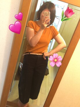 「パーソナルカラー オータム」｜corinさん（レディース・164cm）の夏コーディネート