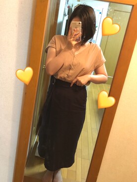 「パーソナルカラー オータム」｜corinさん（レディース・164cm）の夏コーディネート