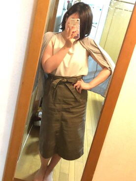 「パーソナルカラー オータム」｜corinさん（レディース・164cm）の夏コーディネート