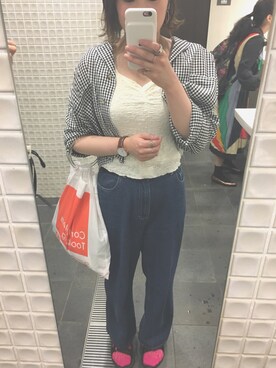 omameさん（レディース・161cm）の夏コーディネート