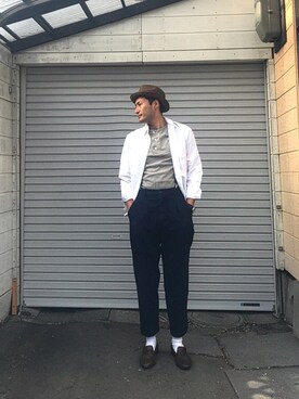 リューマさん（メンズ・170cm）の春コーディネート