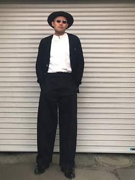「アイテム（カーディガン/ボレロ）」を使った、リューマさん（メンズ・170cm・20代）の春コーディネート