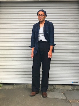 リューマさん（メンズ・170cm）の夏コーディネート