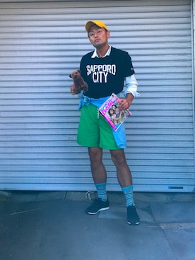 リューマさん（メンズ・170cm）の夏コーディネート