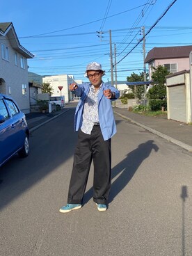 「Pretty Green（プリティーグリーン）のアイテム」を使った、リューマさん（メンズ・170cm）の秋コーディネート